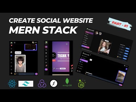 #1 Social Media Website In Mern Stack in Reactjs || Nodejs || Expressjs || MongoDb #mernstack