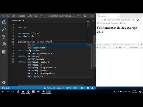 Funciones basicas Alert - prompt - document.write en JavaScript