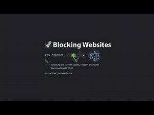 Blocking websites with Node.js on a MAC and Windows inside an Electron.js application