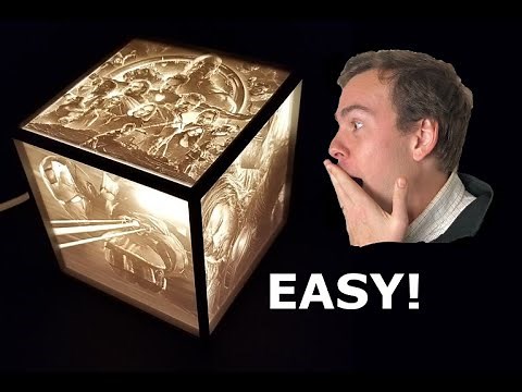 3D Print a Lithophane Light Box