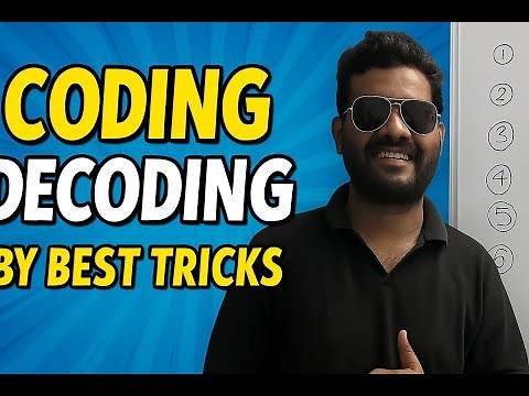 Coding & Decoding Tricks | Complete Chapter + PYQ Explained | SSC CGL/CHSL, Bank PO, RRB Preparation