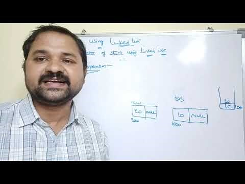 Stacks using linked list