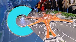 China is building the largest airport in the world. Covering an area of 47 square km (18 square miles), it will serve 100 million passengers and handle 4 million tons of cargo a year on 7 runways. | CGTN America