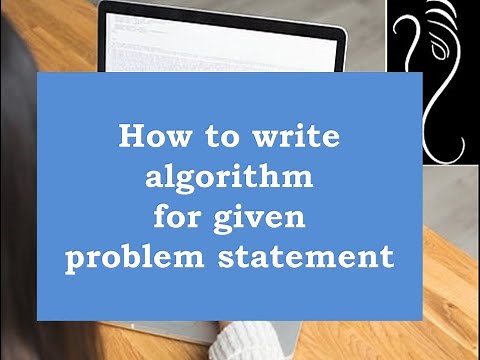 How to write An Algorithm for given problem statement ( including functions ).