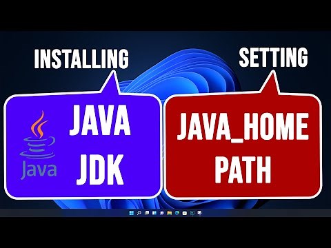 How to Download, Install Java JDK & Set JAVA_HOME & Path Variables on Windows