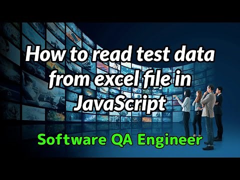 How to read test data from excel file in JavaScript (to use in Playwright/Cypress/etc.)