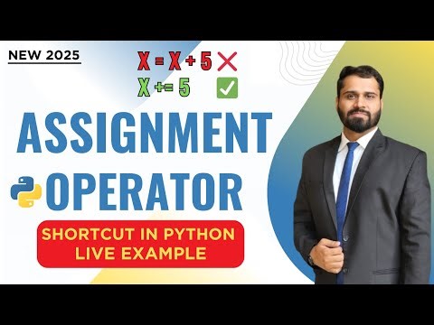 Python Assignment Operators Explained | Learn with Live Coding Examples (Beginner to Pro 2025)