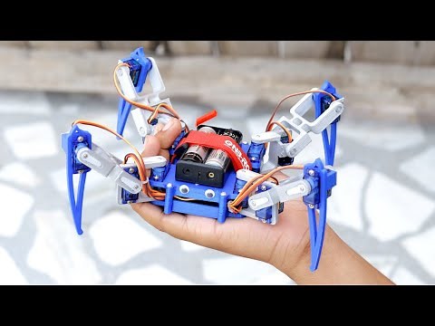 How to Make a Spider Robot 🕷