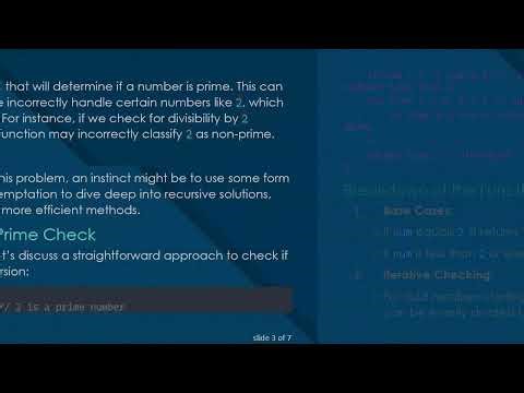 How to Check if a Number is Prime using Recursion in JavaScript