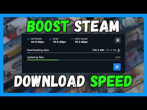 How to Fix Slow Downloads on Steam