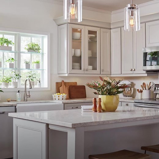 Get a realistic estimate for your kitchen remodel when you use our Kitchen Estimator. | The Home Depot