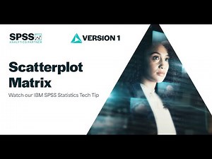 Scatterplot Matrix in IBM SPSS Statistics