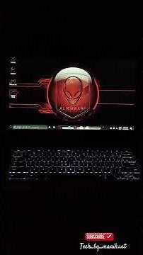 How To Install Windows 10 Alienware Edition 2019 / Fully modified By Gamers #alienwarer13gamer #test