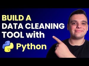 Python Project: Create Your Own Data Cleaning Tool (Beginner Friendly Tutorial)