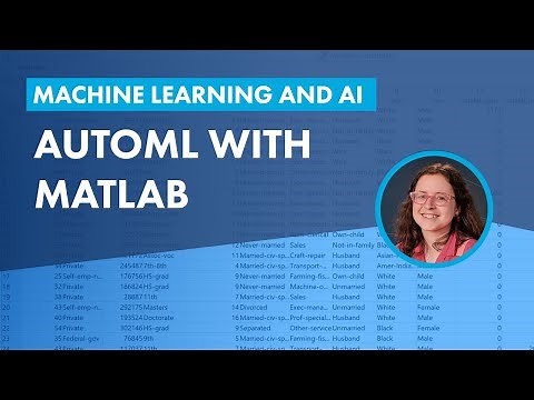 Automated Machine Learning (AutoML) with MATLAB