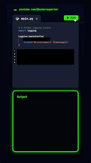 Python Logging Levels Every Dev Should Know #coding #python #learnpython