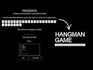 Hangman Game: Build Hangman Game with JavaScript