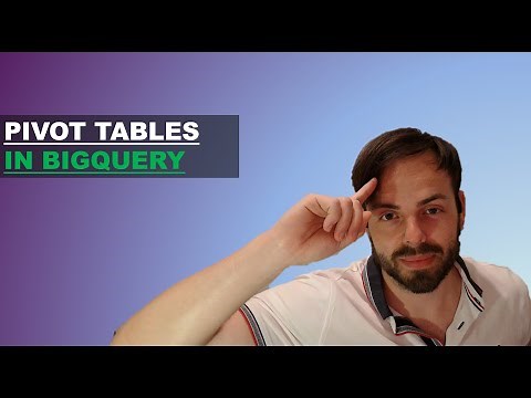 Pivot Tables in BigQuery SQL🤓