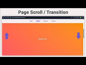 Master Page Scroll Effects with HTML, CSS & JS 🚀 Smooth Animations MZCode01 #csstips #cssshorts #js