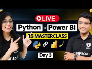 Python + Power BI | Masterclass Day 3 : Built in Functions of python