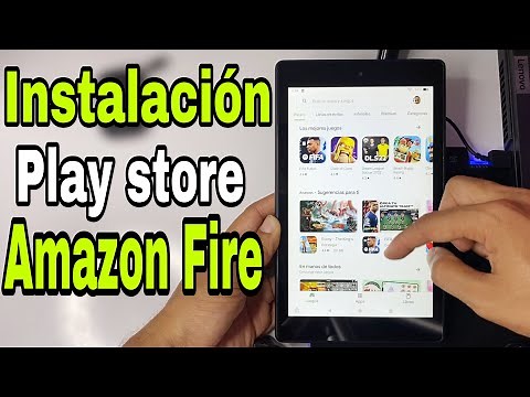 How to install the Google Play Store on Amazon Fire 8, 7, and 10 tablets ****QUICK AND EASY TRICK...