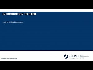 High-Performance Computing with Python: Introduction to Dask