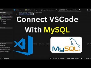 How to Connect VSCode with MySQL database | Run SQL Queries