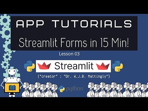 How to Use Forms in Streamlit EASY (Streamlit Tutorials 01.03)