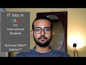 Everything About IT Jobs in Italy | International Student | Experience & Tips