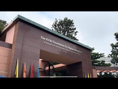 IBS Hyderabad Official Campus Tour | Hyderabad best MBA college | Top Bschool in India