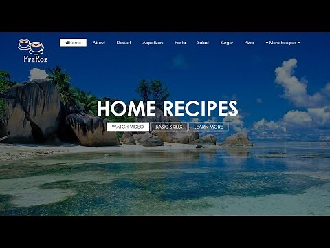 How To Create a full Website Using HTML & CSS | Step-By-Step Website Tutorial