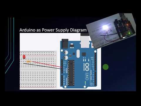 Arduino Tutorial for Beginners 4 - Setting Up the Circuit For Arduino Uno With Breadboard