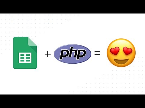 Google Sheets and PHP