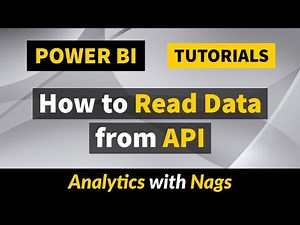 How to Read Data from API - Power BI Tutorial (41/50)