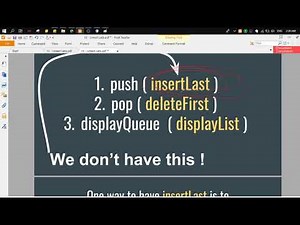 Stack and Queue implementation using linked list | Java
