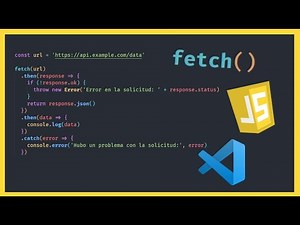 👉 How to Use FETCH with JAVASCRIPT (Step by Step) 😱