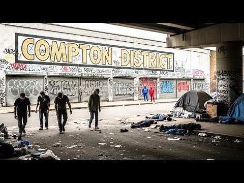 Inside the WORST neighborhood in Compton: Where Crips vs Bloods WAR Kill 91 Per 100K