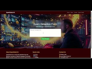 Spam Detection System | Machine Learning Project | Python | NLP | Flask