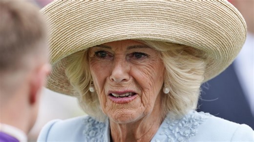 Charles drives Camilla to Sunday church service