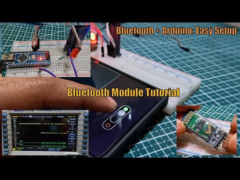 How to Connect a Bluetooth Module with Arduino | Simple Bluetooth Project Tutorial
