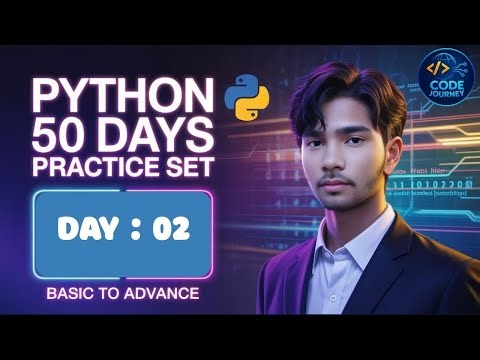 Python Practice Set | Day-02 | Python Practice Set For Beginner | Problem Solving Using Python
