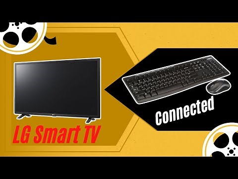 How to Connect Logitech Wireless Keyboard and mouse to LG Smart TV