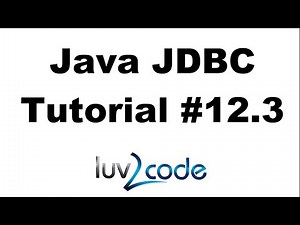 Java JDBC Tutorial - Part 12.3: Connect Java Swing GUI to a MySQL Database - Design the GUI