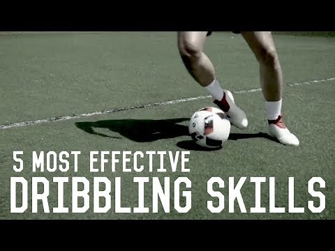 5 Most Effective Moves To Beat a Defender | Easy Dribbling Skills Tutorial For Footballers
