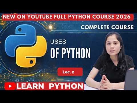 Top Uses of Python Programming | Where Python is Used in Real Life? 2026