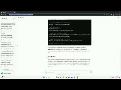 3d slicer python interactor