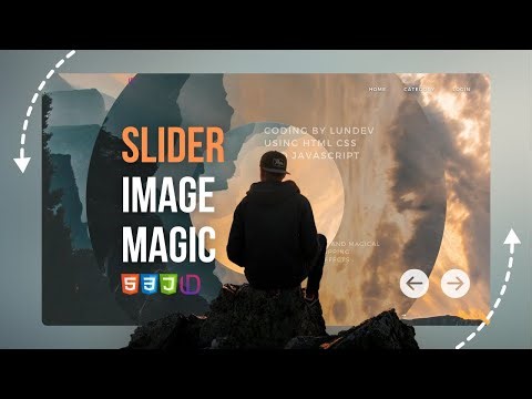 Create A Slider Magic Effects Using HTML CSS And Javascript