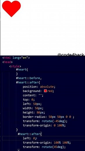 Heart Logo ❤️ || HTML | CSS | Create a beautiful Heart Logo Animation using HTML & CSS 🔥