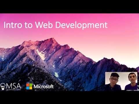 1. Introduction to Web Development