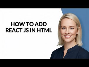 HOW TO ADD REACT JS IN HTML - Julia'sTutorials